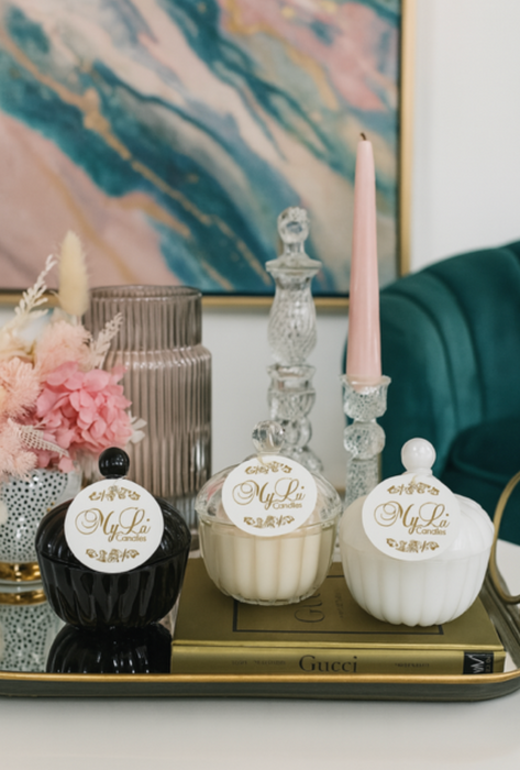 Black & White Candy Jar Collection