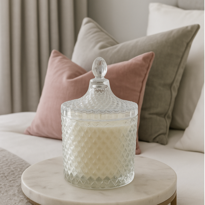 Diamond Clear Glass Collection